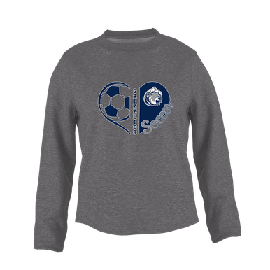 Glacier Peak Grizzlies Heart Soccer Women's Sweatshirt
