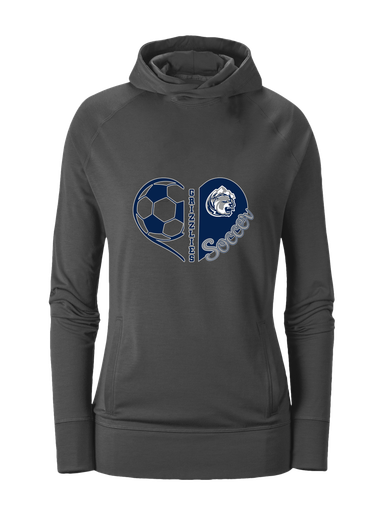Glacier Peak Grizzlies Heart Soccer Women's Hoodie