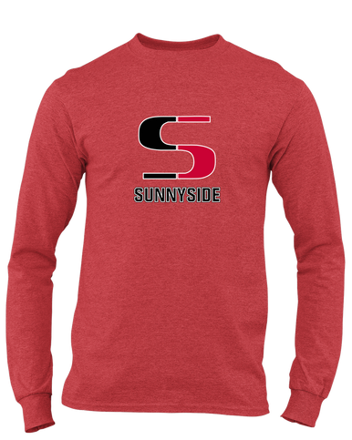 Sunnyside Grizzlies Mascot #2 Men's LS T-Shirt