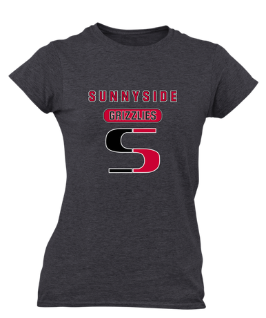 Sunnyside Grizzlies Mascot #3 Women's Premium SS T-Shirt