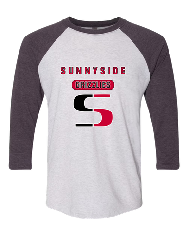 Sunnyside Grizzlies Mascot #3 Women's Baseball T-Shirt