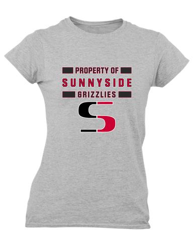 Sunnyside Grizzlies Property Of Women's SS T-Shirt