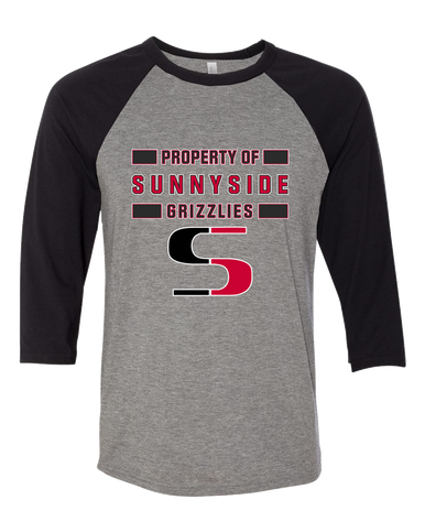 Sunnyside Grizzlies Property Of Women's Baseball T-Shirt