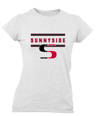 Sunnyside Grizzlies Mascot #4 Women's Premium SS T-Shirt