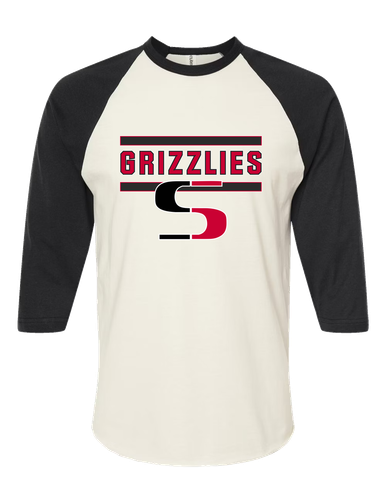 Sunnyside Grizzlies Mascot #5 Men's Baseball T-Shirt