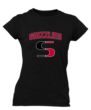 Sunnyside Grizzlies Mascot #6 Women's SS T-Shirt