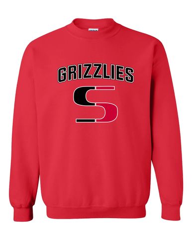 Sunnyside Grizzlies Mascot #6 Men's Sweatshirt