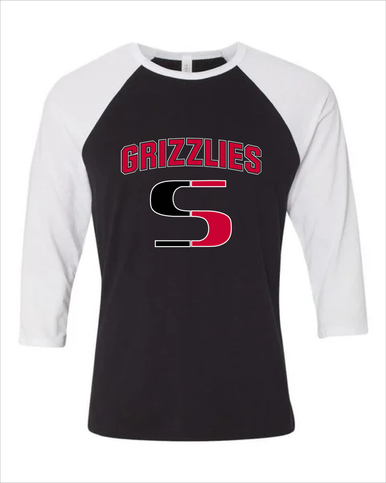 Sunnyside Grizzlies Mascot #6 Women's Baseball T-Shirt