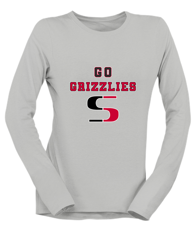 Sunnyside Grizzlies Go Team Women's Premium LS T-Shirt