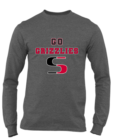 Sunnyside Grizzlies Go Team Men's LS T-Shirt