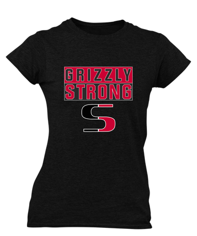 Sunnyside Grizzlies Strong #1 Women's Premium SS T-Shirt