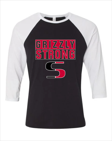 Sunnyside Grizzlies Strong #1 Women's Baseball T-Shirt