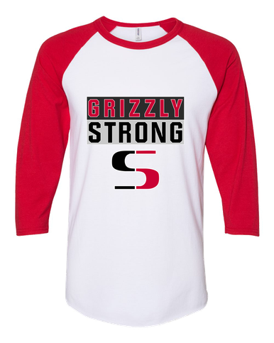 Sunnyside Grizzlies Strong #1 Men's Baseball T-Shirt