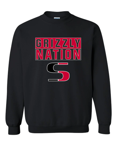 Sunnyside Grizzlies Nation #1 Men's Sweatshirt