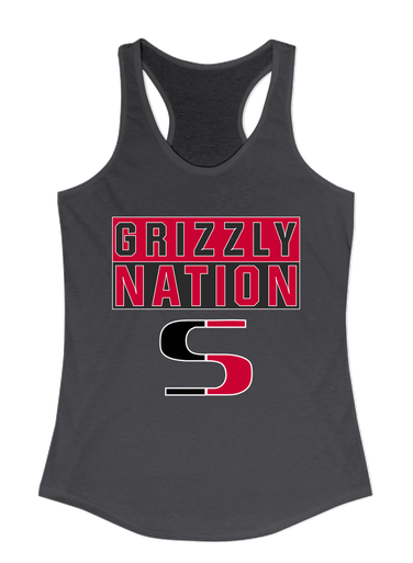 Sunnyside Grizzlies Nation #1 Women's Tank Top