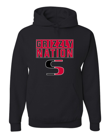 Sunnyside Grizzlies Nation #1 Men's Premium Hoodie