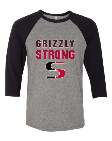 Sunnyside Grizzlies Strong #2 Women's Baseball T-Shirt
