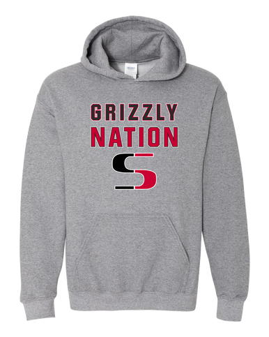 Sunnyside Grizzlies Nation #2 Men's Hoodie