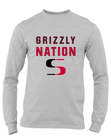 Sunnyside Grizzlies Nation #2 Men's Premium LS T-Shirt