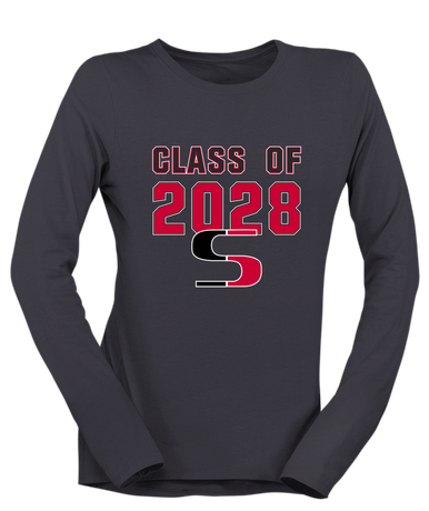 Sunnyside Grizzlies Class of 2028 Women's LS T-Shirt