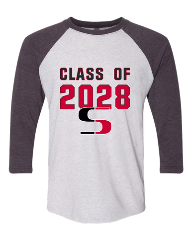 Sunnyside Grizzlies Class of 2028 Women's Baseball T-Shirt