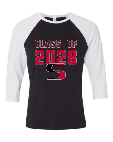 Sunnyside Grizzlies Class of 2028 Men's Baseball T-Shirt