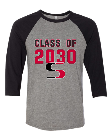 Sunnyside Grizzlies Class of 2030 Men's Baseball T-Shirt