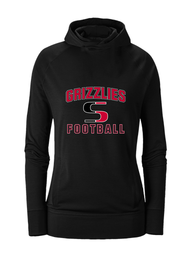 Sunnyside Grizzlies Football #1 Women's Hoodie