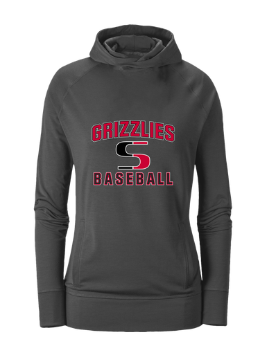 Sunnyside Grizzlies Baseball #1 Women's Hoodie