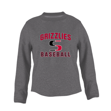 Sunnyside Grizzlies Baseball #1 Women's Sweatshirt