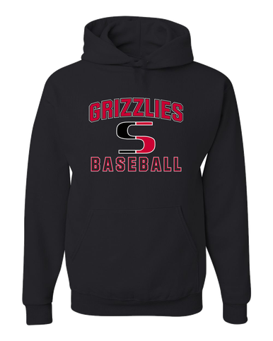 Sunnyside Grizzlies Baseball #1 Men's Premium Hoodie