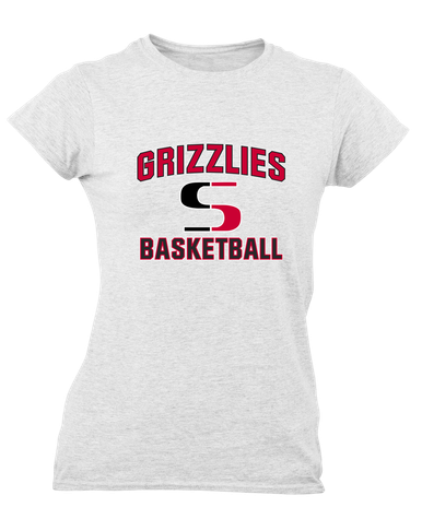 Sunnyside Grizzlies Basketball #1 Women's SS T-Shirt