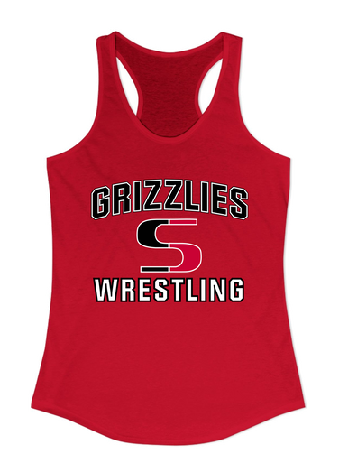 Sunnyside Grizzlies Wrestling Women's Tank Top