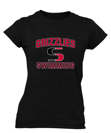 Sunnyside Grizzlies Swimming Women's Premium SS T-Shirt