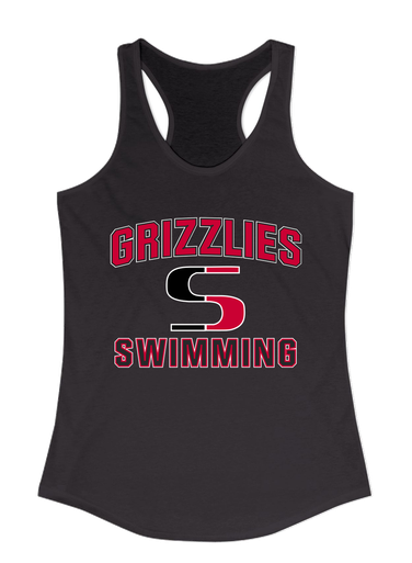 Sunnyside Grizzlies Swimming Women's Tank Top