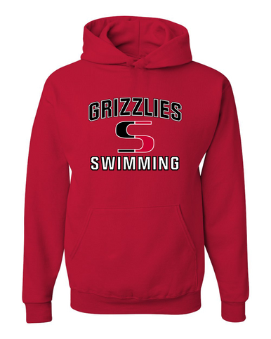 Sunnyside Grizzlies Swimming Men's Premium Hoodie