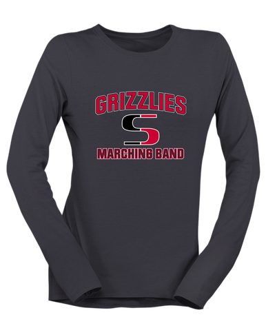 Sunnyside Grizzlies Marching Band Women's LS T-Shirt