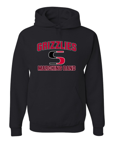 Sunnyside Grizzlies Marching Band Men's Premium Hoodie