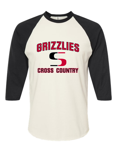 Sunnyside Grizzlies Cross Country Women's Baseball T-Shirt