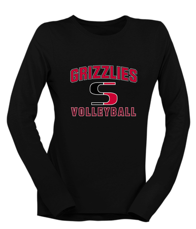 Sunnyside Grizzlies Volleyball Women's Premium LS T-Shirt
