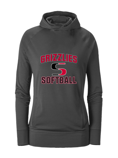 Sunnyside Grizzlies Softball #1 Women's Hoodie