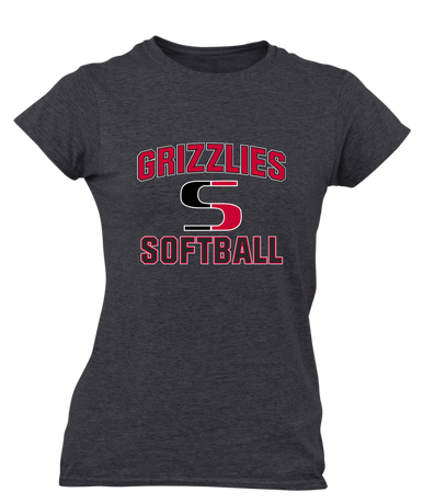 Sunnyside Grizzlies Softball #1 Women's SS T-Shirt