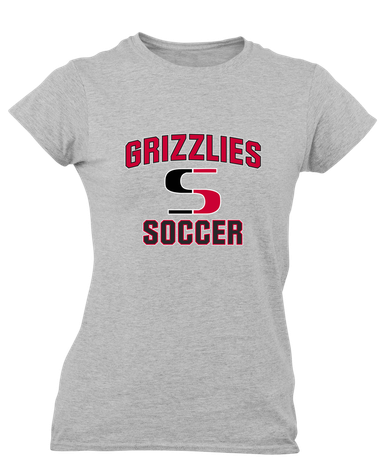 Sunnyside Grizzlies Soccer #1 Women's Premium SS T-Shirt