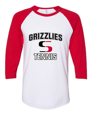 Sunnyside Grizzlies Tennis Men's Baseball T-Shirt