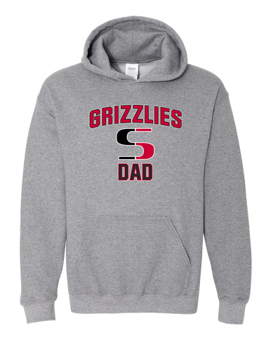 Sunnyside Grizzlies Dad Men's Hoodie