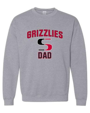Sunnyside Grizzlies Dad Men's Sweatshirt