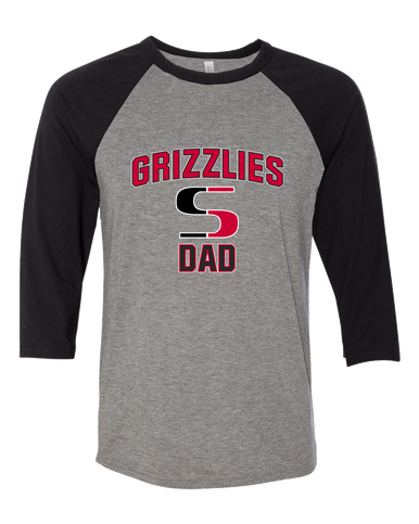 Sunnyside Grizzlies Dad Men's Baseball T-Shirt