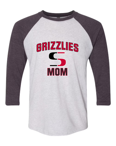 Sunnyside Grizzlies Mom Women's Baseball T-Shirt