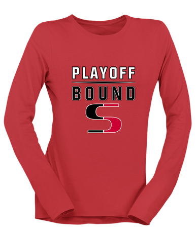 Sunnyside Grizzlies Playoff Bound Women's LS T-Shirt