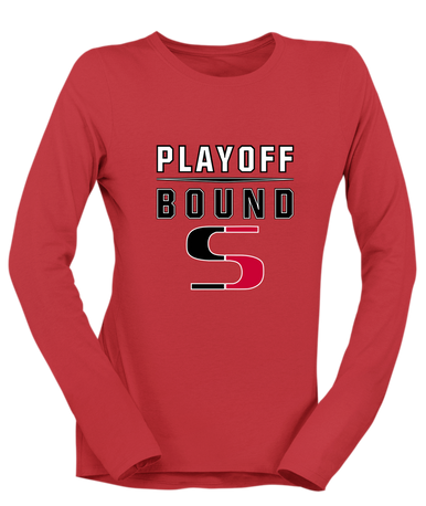 Sunnyside Grizzlies Playoff Bound Women's Premium LS T-Shirt